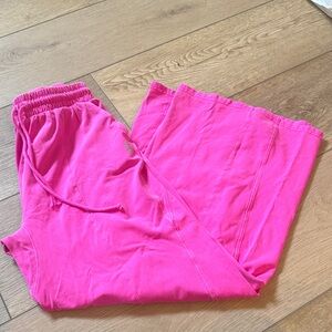 Free People Vibrant Pink pants